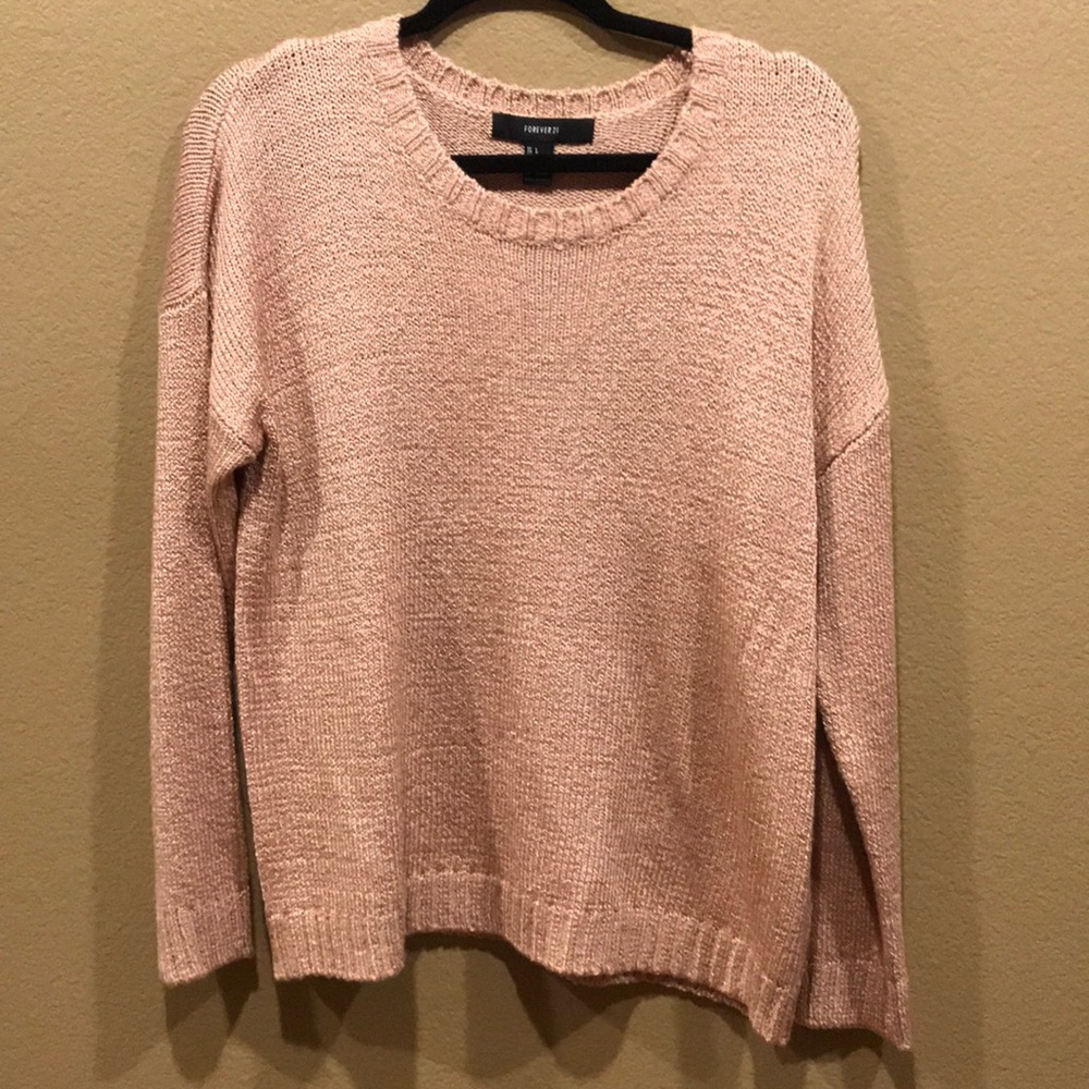 NEW Dusty Rose Sweater from Forever 21